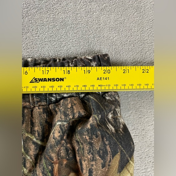 Mossy Oak Break Up Camo Hunting Pants Men’s 2XL 40-42 Waist x 29 Soft Feel Poly - Picture 7 of 15